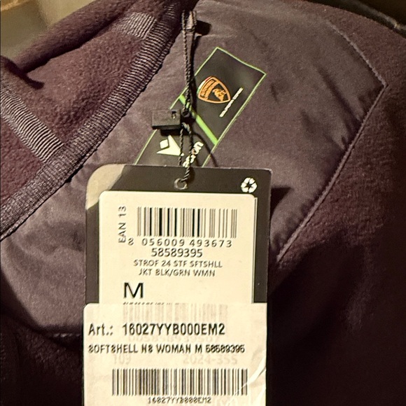 MACARON Lamborghini Motorsport Black Hooded soft shell medium NWT - Picture 10 of 10